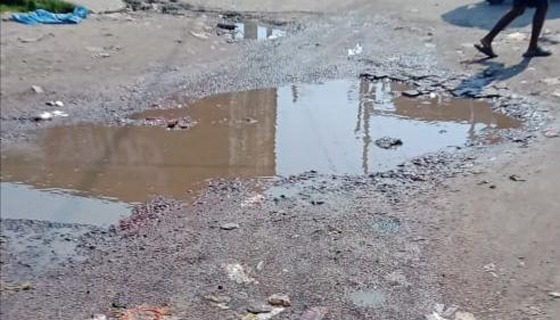 সরাইলের বেহাল সড়ক এখন ১০ গ্রামের দু:খ