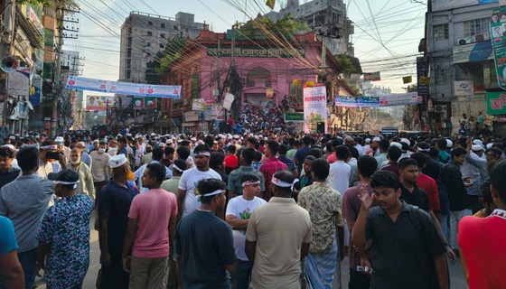 বিভাগের দাবিতে উত্তাল কুমিল্লা