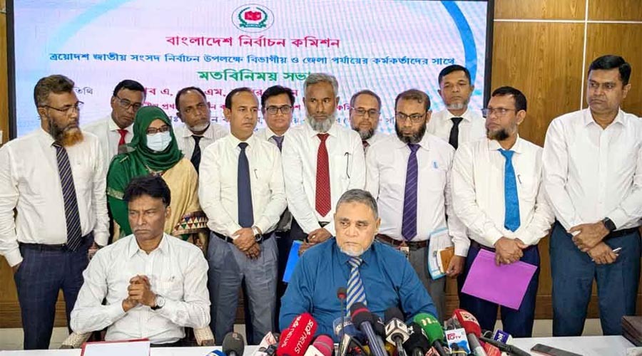 ডিসেম্বরের প্রথমার্ধে জাতীয় নির্বাচনের তফসিল ঘোষণা হবে: সিইসি