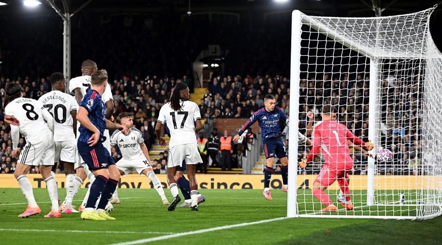 ফুলহ্যামকে হারিয়ে প্রিমিয়ার লিগের শীর্ষে আর্সেনাল