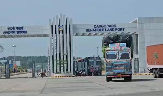 দীপাবলি উপলক্ষে বেনাপোল দিয়ে আমদানি-রপ্তানি বন্ধ