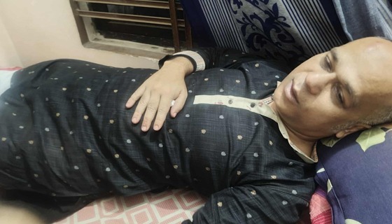 পোরশা উপজেলা বিএনপি সভাপতি সড়ক দূর্ঘ্যটনায় আহত