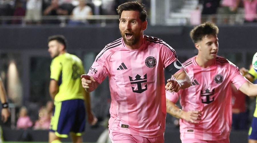 মেসির জোড়া গোলে ন্যাশভিলের বিপক্ষে জয় পেলো মায়ামি