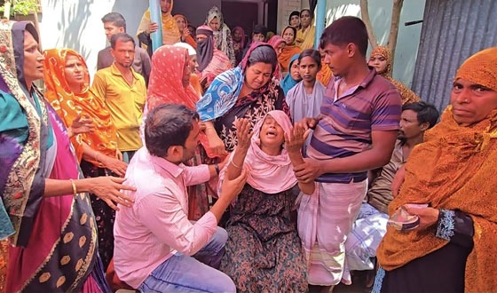 সাঁথিয়ায় পুত্রবধূর বটির কোপে শ্বশুর খুন