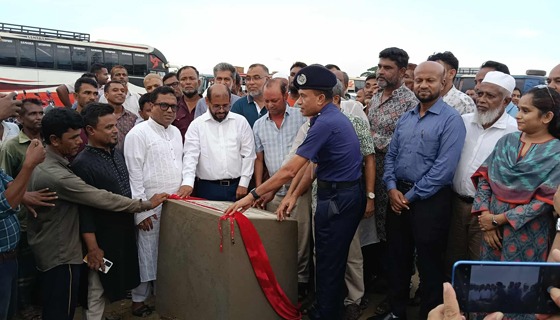 সুনামগঞ্জ কেন্দ্রীয় বাস টার্মিনাল উন্নয়ন প্রকল্পের শুভ উদ্বোধন