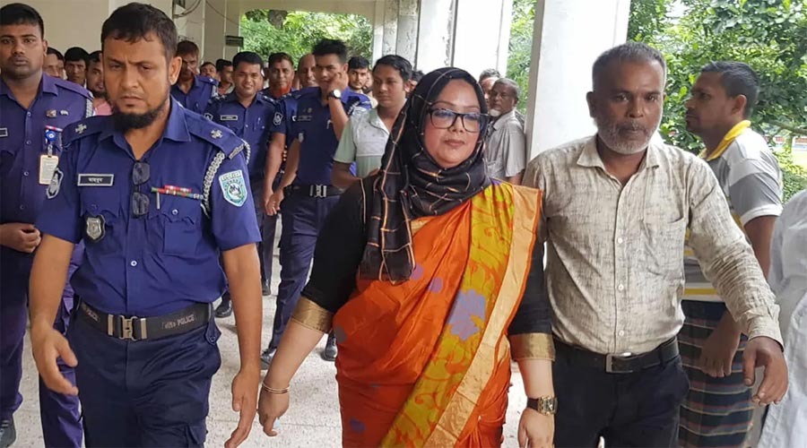 কুড়িগ্রামের সাবেক ডিসি সুলতানা কারাগারে
