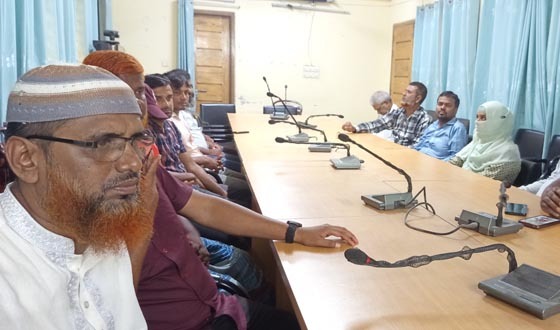 ফুটবল টুর্ণামেন্ট এ অংশগ্রহণের লক্ষ্যে বিরলে প্রস্তুতিমূলক সভা