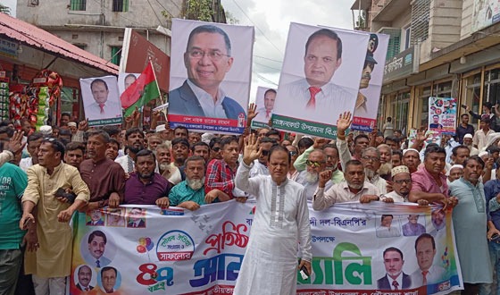 ৪৭তম প্রতিষ্ঠাবার্ষিকী উপলক্ষে নাঙ্গলকোটে বিএনপি'র আনন্দ র‌্যালি