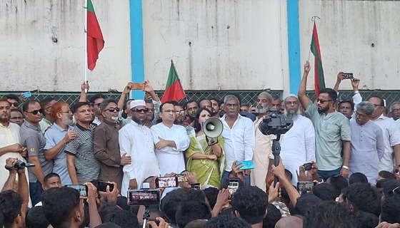 বিএনপির প্রতিষ্ঠা বার্ষিকী উপলক্ষে আনন্দ শোভাযাত্রা