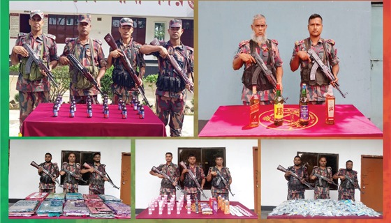 বেনাপোলে ২০ লাখ টাকার ভারতীয় চোরাই পণ্য জব্দ