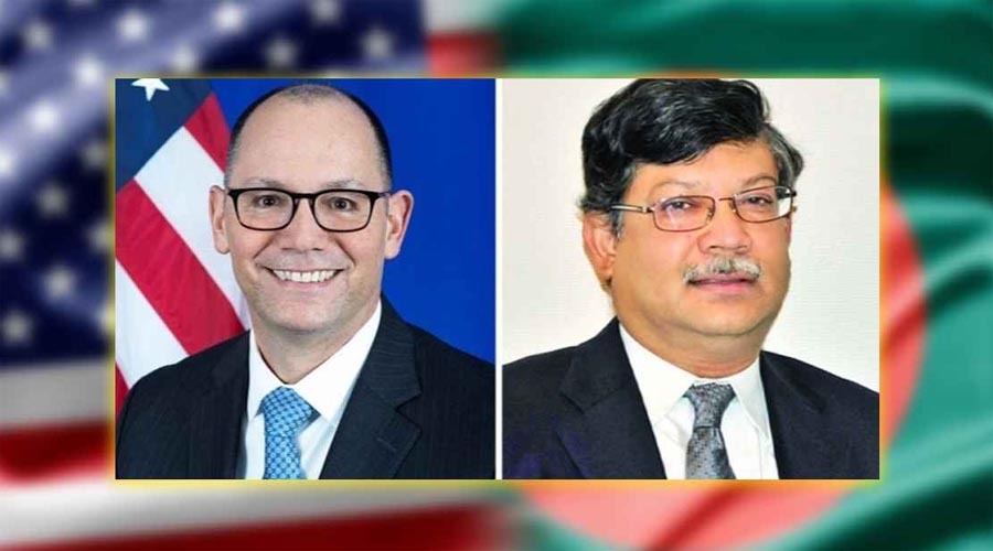 পররাষ্ট্রসচিবের সঙ্গে সাবেক মার্কিন রাষ্ট্রদূত পিটার হাসের বৈঠক