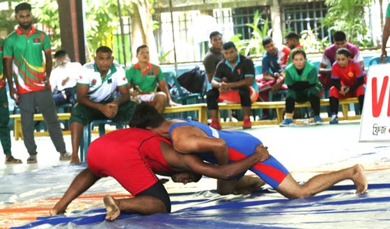 ভিসতা ১৩ তম জাতীয় সার্ভিসেস কুস্তি প্রতিযোগিতা-২০২৫ শুরু