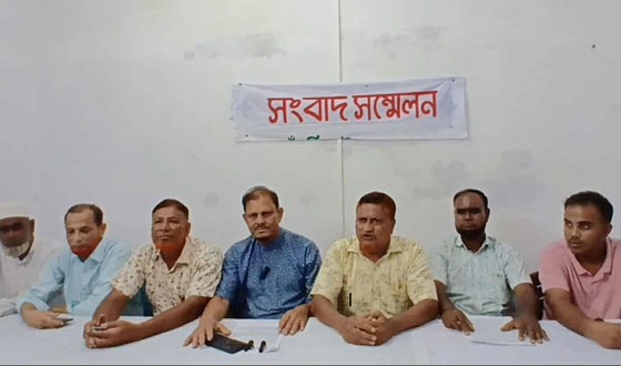 তেঁতুলিয়ায় মিথ্যাচারের প্রতিবাদে বিএনপি’র সংবাদ সম্মেলন