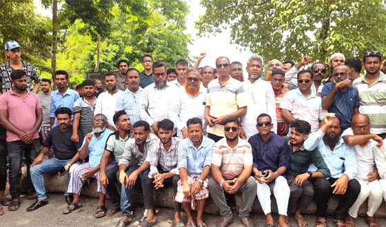 চিতলমারীতে সকাল সন্ধ্যা হরতাল পালিত