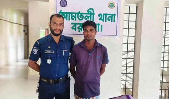 আমতলীতে গাঁজাসহ গ্রেপ্তার ১