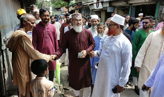 নাজিরপুরে জামায়াতে ইসলামীর গণসংযোগ