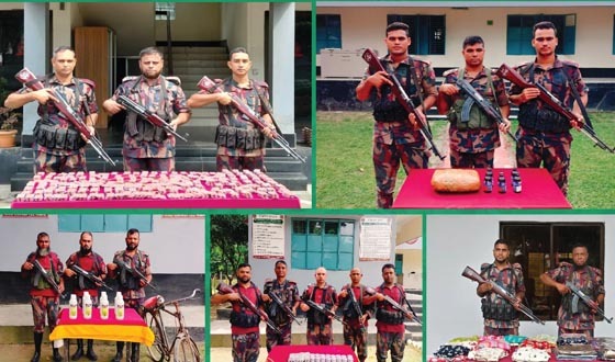 বেনাপোলে ২৭ লাখ টাকার চোরাই পণ্য জব্দ