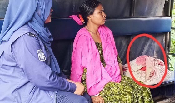 তারাগঞ্জে নিজ মায়ের হাতে ৬ মাসের শিশুকন্যা খুন