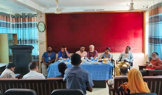 খাগড়াছড়িতে সাংবাদিকদের সঙ্গে অপরাধ গবেষণা নিয়ে সিভিক ফাউন্ডেশনের মতবিনিময়