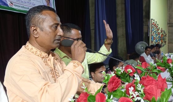 টাঙ্গাইলে সদর উপজেলা স্বেচ্ছাসেবক দলের কর্মীসভা