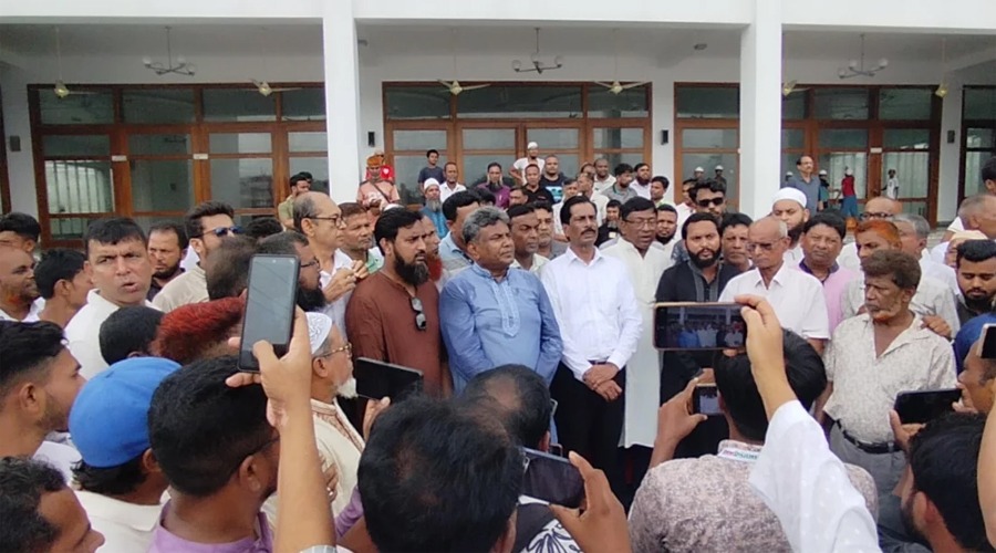 সীমানা পুনর্বিন্যাস: ভাঙ্গায় আন্দোলন রোববার পর্যন্ত স্থগিত