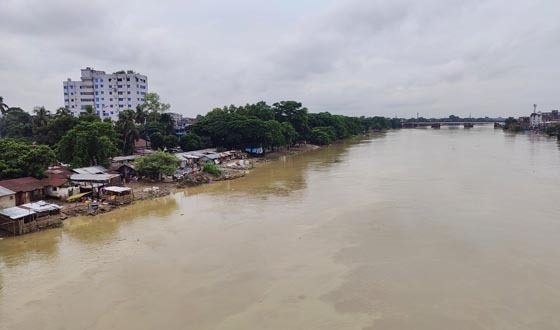 সিলেটে নদ-নদীর পানি বৃদ্ধি, বন্যার আশঙ্কা