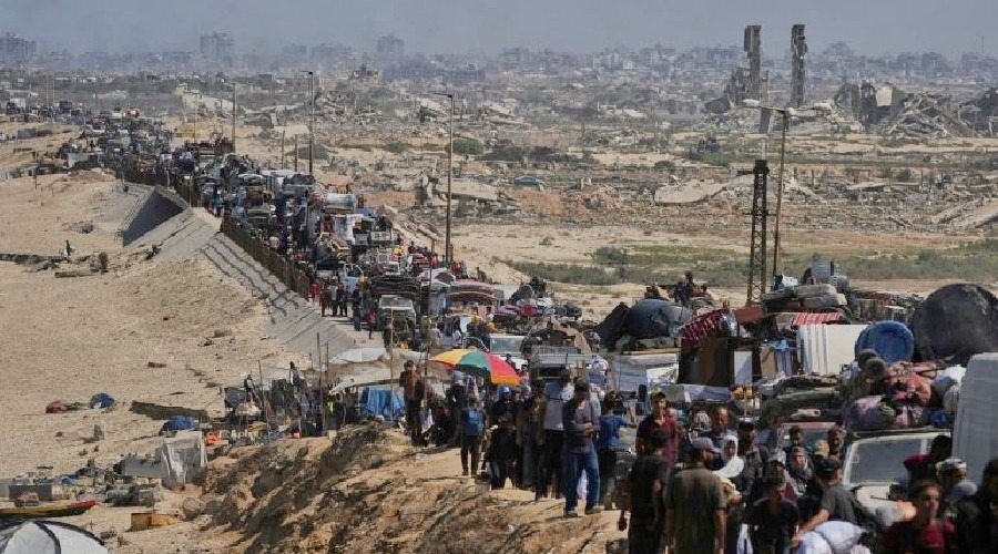 গাজা সিটিতে ভয়াবহ বোমাবর্ষণ, শহর ছাড়ছে হাজারো ফিলিস্তিনি