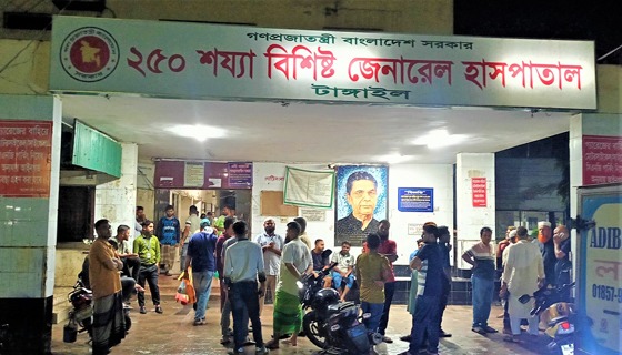 টাঙ্গাইলে বিএনপি নেতাকে না পেয়ে স্ত্রীকে কুপিয়ে হত্যা