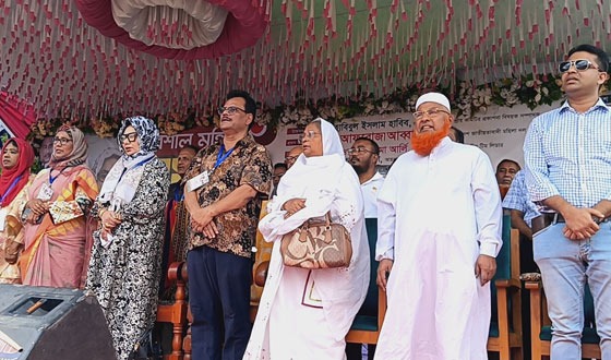 সাতক্ষীরার তালায় মহিলা সমাবেশে আফরোজা আব্বাস