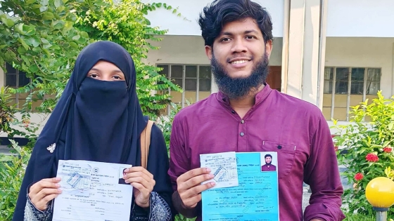 রাকসু নির্বাচনে প্রার্থী হয়েছেন হাবিব-সানজিদা দম্পতি