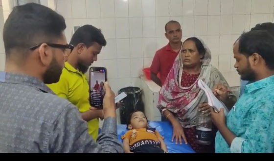 বাউফলে গলায় কলা আটকে শিশুর মৃত্য