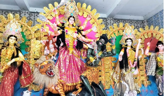 সাতক্ষীরার কালিগঞ্জে ৫০ মন্ডপে অনুষ্ঠিত হবে শারদীয় দুর্গোৎসব