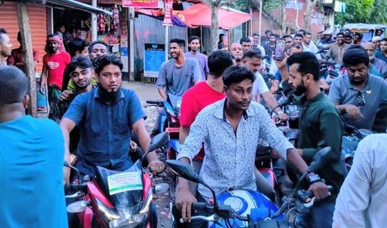 চাঁদপুর -১ কচুয়া আসনে বিএনপির উদ্যোগে ড. এহসানুল হক মিলনের পক্ষে গনসংযোগ