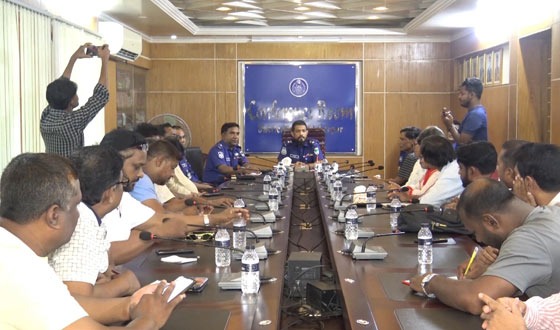আইনশৃঙ্খলা রক্ষায় সাংবাদিকরা আমাদের সহযোগী শক্তি: পুলিশ সুপার