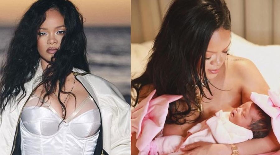 তৃতীয় সন্তানের আনন্দে ভাসছেন রিয়ান্না, ইনস্টাগ্রামে শেয়ার করলেন প্রথম ছবি