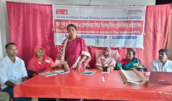 মোরেলগঞ্জে নিরাপদ পানি নিশ্চিত করনের দাবিতে কর্মশালা