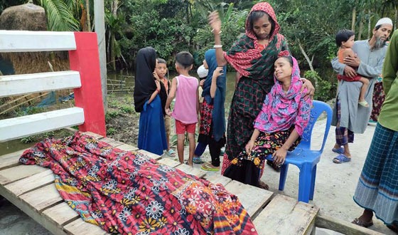 শরণখোলায় মোটরসাইকেলের ধাক্কায় কৃষকের মৃত্যু