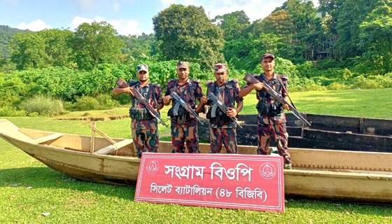 সিলেটে  ২ কোটি ৪০ লাখ টাকার অবৈধ মালামাল জব্দ