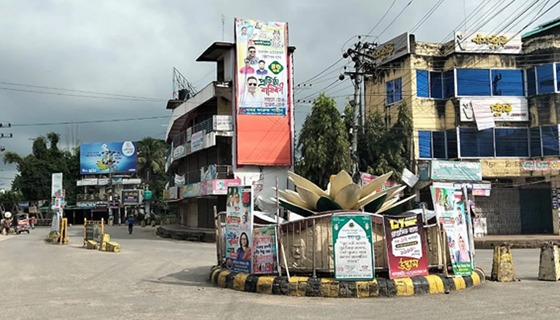 থমথমে অবস্থা পার্বত্য খাগড়াছড়ি