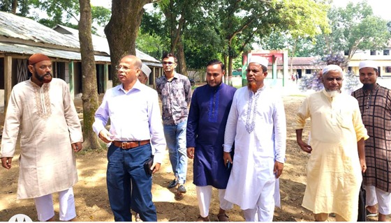 ত্রিশালে বাগান মাদরাসা পরিদর্শনে আইএমইডির মহাপরিচালক