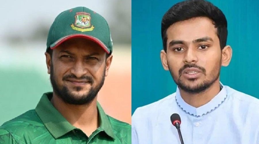 সাকিবকে আর কখনও বাংলাদেশের হয়ে খেলতে দেওয়া হবে না: ক্রীড়া উপদেষ্টা