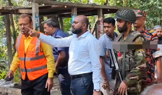 ভূঞাপুরে দুই যুগ পর অবৈধ স্থাপনা উচ্ছেদ