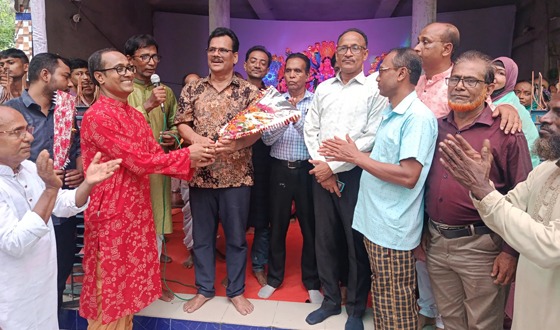 ইসলামকাটি ও কুমিরায় পূজা মণ্ডপ পরিদর্শনে বিএনপির কেন্দ্রীয় নেতা হাবিবুল