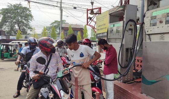 সিলেটে পেট্রোল পাম্প ও সিএনজি স্টেশনের ধর্মঘট প্রত্যাহার