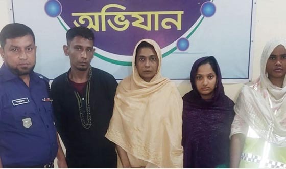 কিশোরগঞ্জে ওষুধ খাইয়ে ইজিবাইক ছিনতাই, গ্রেফতার ৩