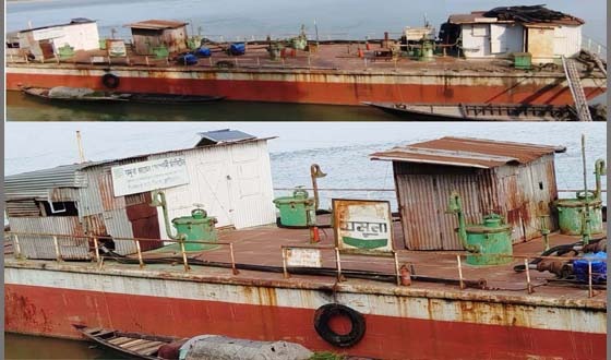 চিলমারীতে যমুনা ও মেঘনা ভাসমান ডিপোতে তেল নেই