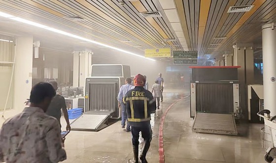 ওসমানী বিমানবন্দরের ইমিগ্রেশন সার্ভার রুমে অগ্নিকাণ্ড