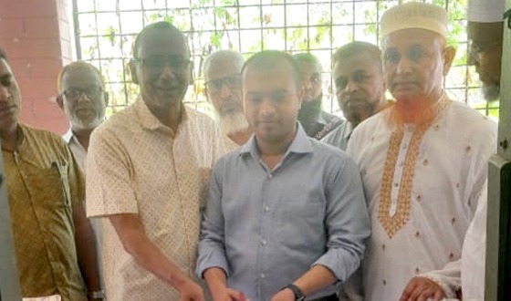 লাল-শাপলা এক্স ডিফেন্স ওয়েলফেয়ার এ্যাসোসিয়েশনের কার্যালয় উদ্বোধন