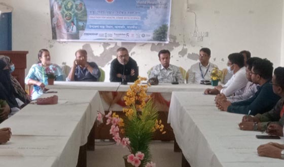 আশাশুনিতে বিশ্ব স্বাস্থ্য দিবস পালন
