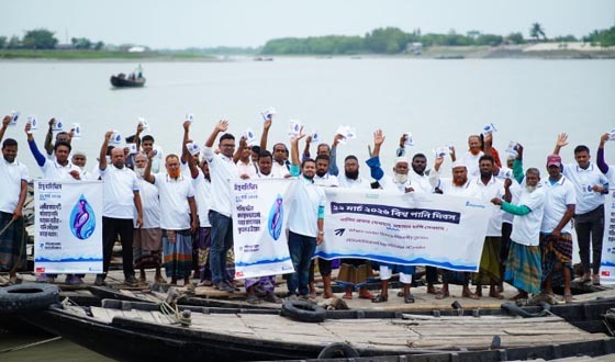 আশাশুনিতে বিশ্ব পানি দিবস উপলক্ষে কর্মসূচি পালন
